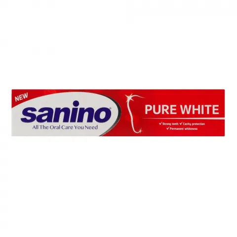 Зуб. паста Sanino 75 мл PURE WHITE