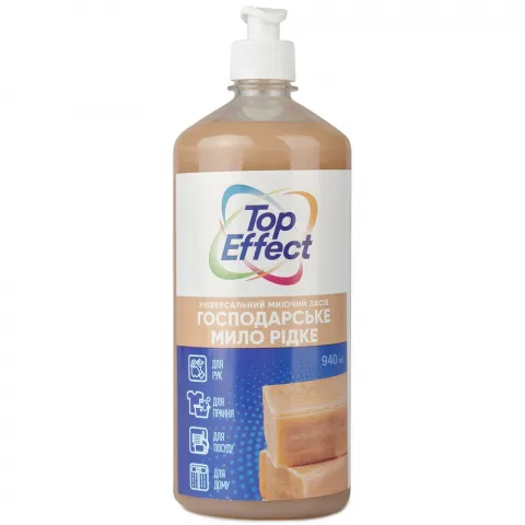 Мило рідке господарське Top Effect 940 мл Універсальне