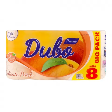 Туал. папір Диво Premio 8 шт. Delicate Peach 3 шар. ароматизований