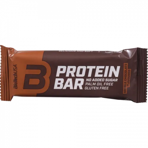 Батончик Biotech Protein Bar 70 г Подвійний шоколад