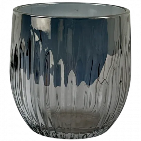 Склянка скл. сріблясто-сіра 250 мл 6005-4-66171 И777