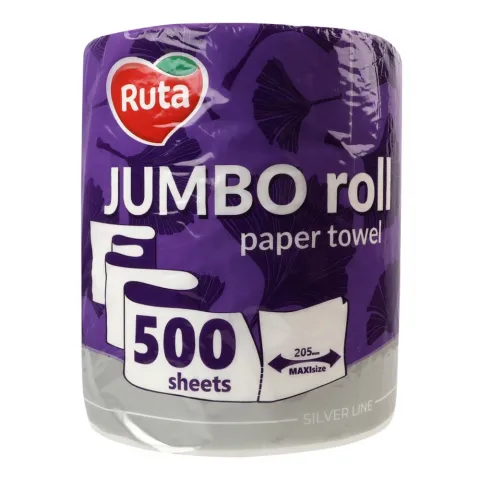 Рушники паперові Рута 1 шт. Jumbo 2 шар.