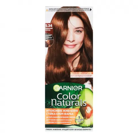 Фарба Garnier Color Naturals 5.34 Карамельний шоколад