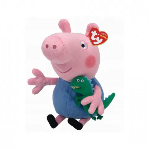 Іграшка М`яка TY Peppa Pig Джордж 15 см 46130