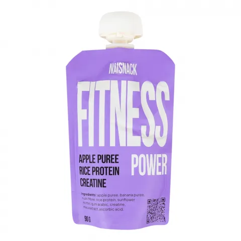 Пюре-снек Naisnack 90 г Яблучно-бананове Фітнес