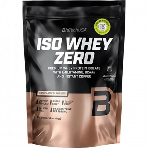 Протеїн Biotech USA Iso Whey Zero 454 г Caffe Latte