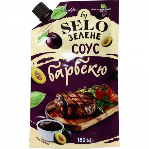 Соус Selo Зелене 180 г д/пак. Барбекю