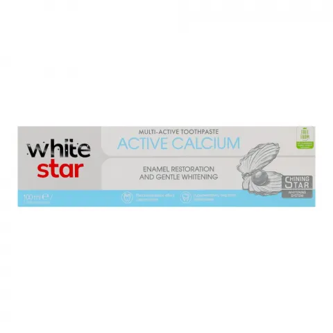 Зуб. Паста White Star 100 мл Active Calcium