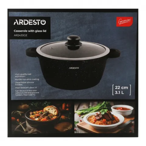 Каструля алюм. Ardesto Gemini Anzio 3,1л AR2430GE