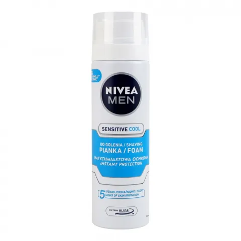 Піна д/гоління Nivea 200 мл д/чутливої шкіри Охолоджуюча 88541