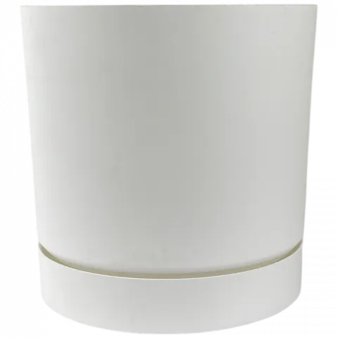 Горщик д/квітів PP Tubo 18 см білий DPOP180-S449 И965 (Польща)