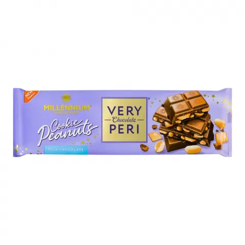 Шок Міленіум 270 г Very Peri з печивом та арахісом