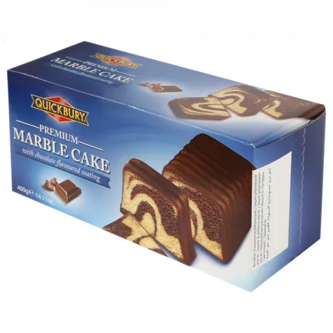 Кекс Квікбері ПРЕМІУМ 400 г Мармуровий(Німечина)