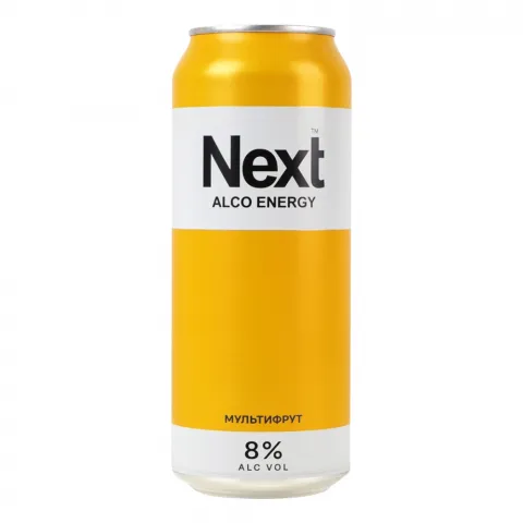 Напій сл./алк. Next Alco Energy 0,5 з/б Мультифрукт