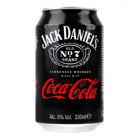 Напій с/алк. Jack Daniel`s Coca Cola 0,33 л з/б