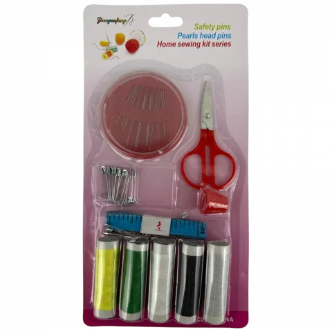 Набір для шиття (нитки 5 шт., голки, ножиці) арт. 14580-2 И646