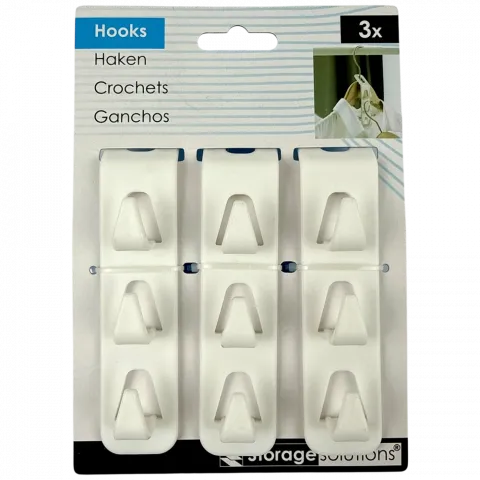 Гачки д/вішаків,3 штуки по140X25X30MMCY5656460 И478 (КІН)