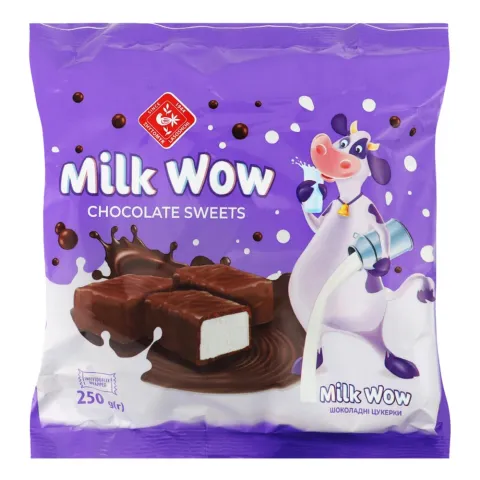 Цукерки Житомир 250 г Мілк Вау