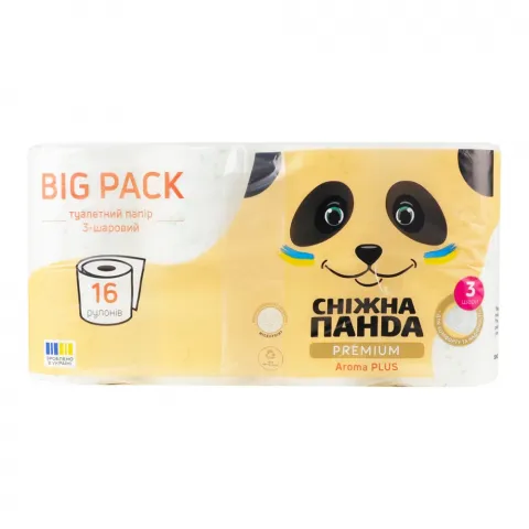 Туал. папір Сніжна панда 16 шт. Premium Aroma Plus