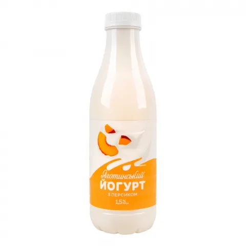 Йогурт Яготинський 1,5 750 г Персик