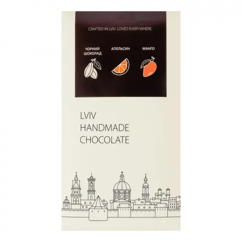 Шок ЛМШ 78 г чорн. з нач. манго-апельсин