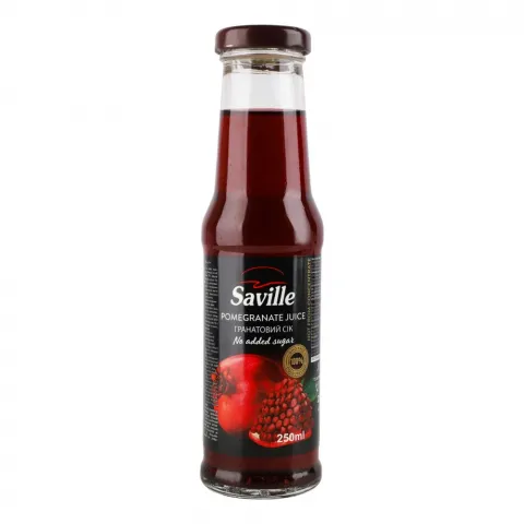 Сік Saville Гранатовий 0,25 л б/цукру