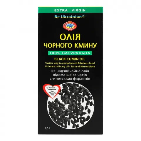 Олія Golden Kings of Ukraine 100 мл з чорного кмину Extra Virgin
