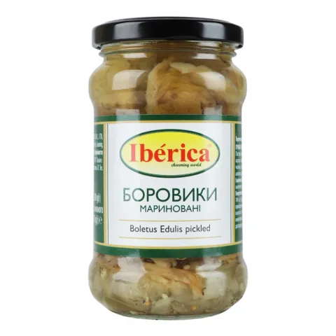 Гриби Iberica Боровики 280 г скл. маринов.