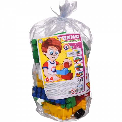 Іграшка Технок Конструктор 1 Екстра 0496B