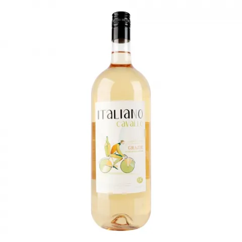 Напій алк. винний Італіано Кавалло Граці 1,5 л н/сол. білий