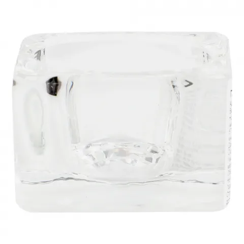 Підсвічник прозорий 4 см HC7104310 квадрат И319 (КІН)