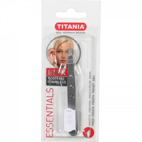 Пінцет косметичний Titania скошений 1090/61