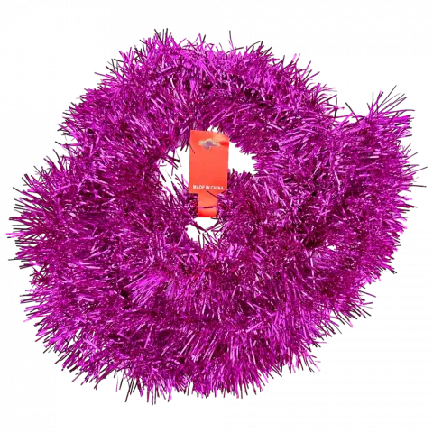 Мішура новорічна 9 см2 м, різнокольорова арт. Y-4 И116