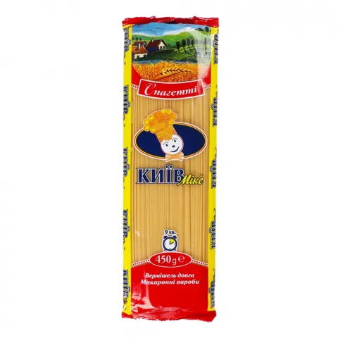 Макарони Київ-мікс 450 г Спагеті