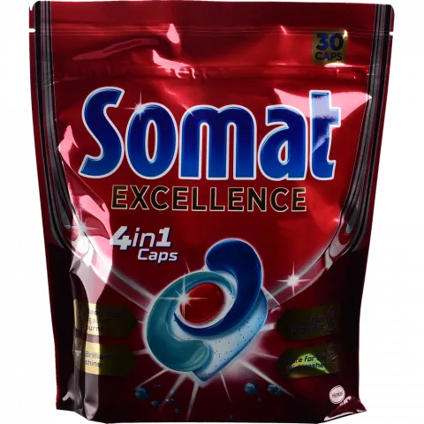 Таблетки д/посудом. машин Somat 30 шт. Екселенс
