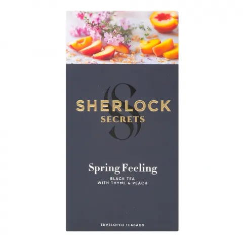 Чай Sherlock Secrets 22 шт. чорн. Спрінг Філінг