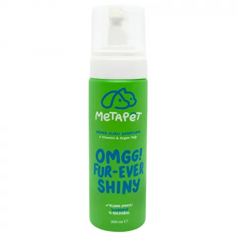 Шампунь д/собак Metapet 200 мл OMGG! Fur-ever Shiny пінний(Туреччина)