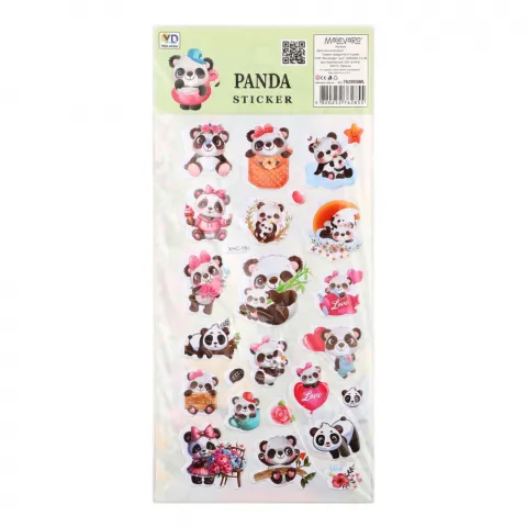 Наліпки дит. Маlevaro об`ємні 11 10х22 см