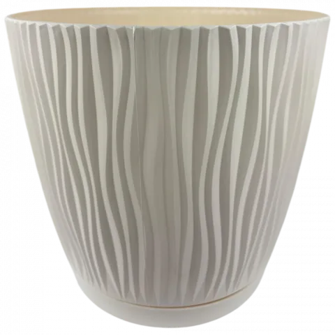 Горщик д/квітів PP Sandy P 29 см кремовий DSY290P-CY728 И760 (Польща)