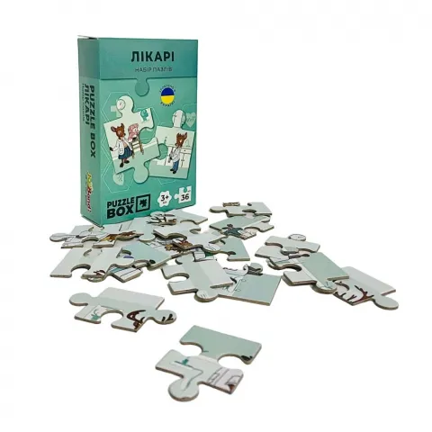 Іграшка пазл JoyBand Лікарі 36 елементів PB05