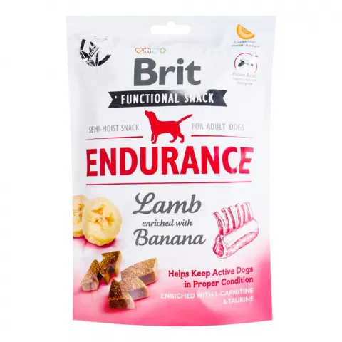 Ласощі д/собак Brit Care Endurance 150 г ягня з бананом