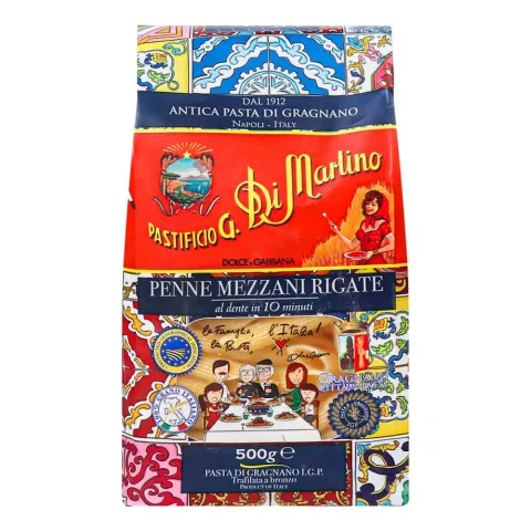 Макарони Di Martino 500г Пенне Меццані рігате (Італія)