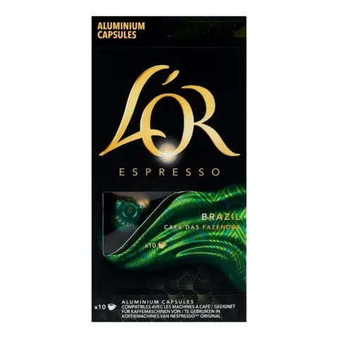 Капсули L`OR 52 г мел. Espresso Brazil