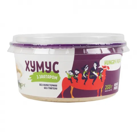 Хумус Hungry Papa 250 г з заатаром