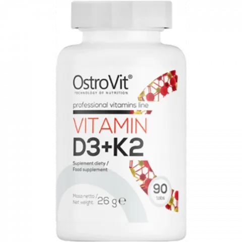 Вітаміни OstroVit Vitamin D3 + K2 90 таб.