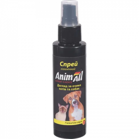 Спрей Анімалл 100 мл д/гігієни очей собак/котів