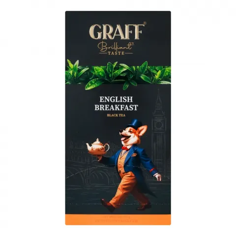 Чай Graff 20 шт. чорн. Англійський сніданок