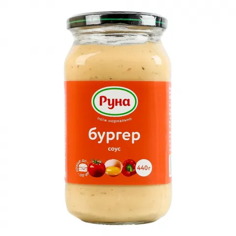 Соус Руна 440 г Бургер