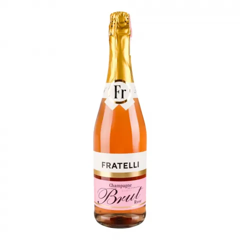 Вино ігристе Fratelli 0,75 л брют Rose