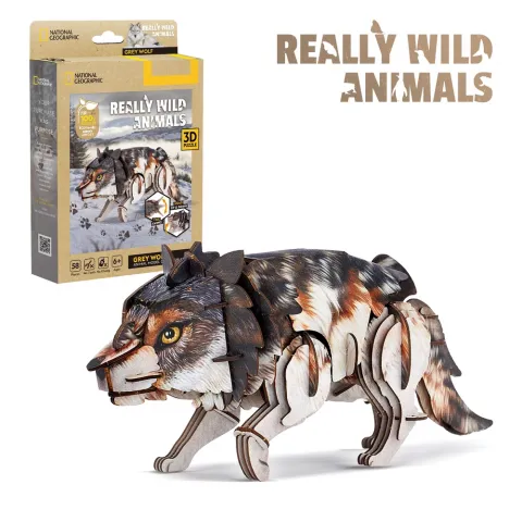 Іграшка Cubic Fun головоломка Сірий вовк DS1180h